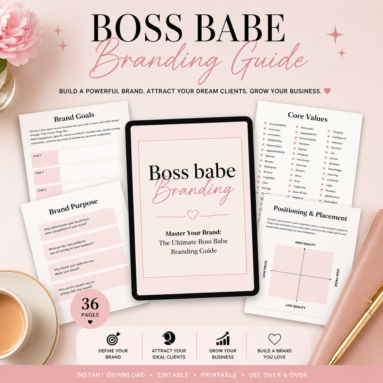 Boss babe branding